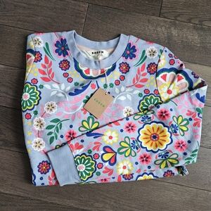 Boden Hannah Printed Sweatshirt